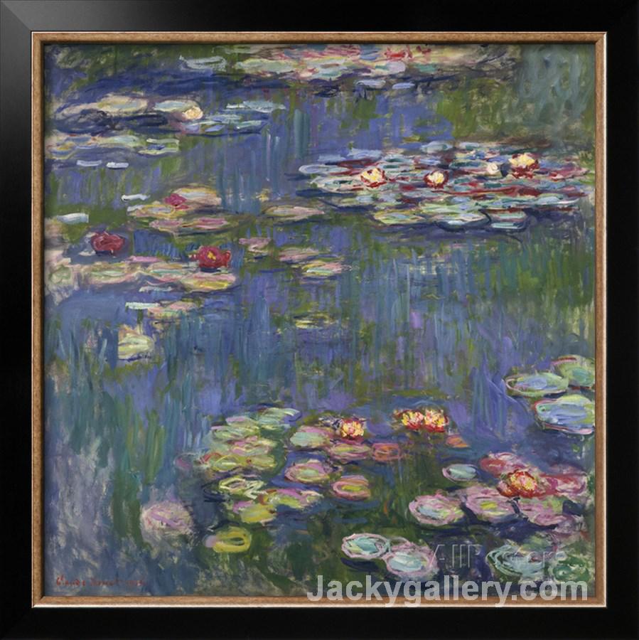 Water Lilies c. by Claude Monet paintings reproduction